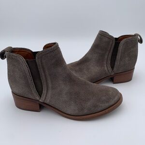 Lucky Brand Brown Ankle Booties 71/2